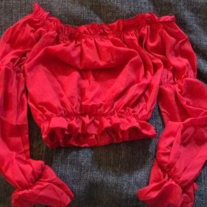 ZAFUL off the shoulder long sleeve